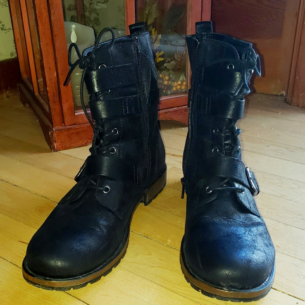 Crown Combat Boots